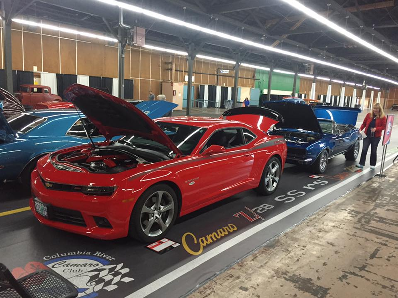 Illustration for article titled Columbia River Camaro Club - 60th Annual Portland Roadster Show Display